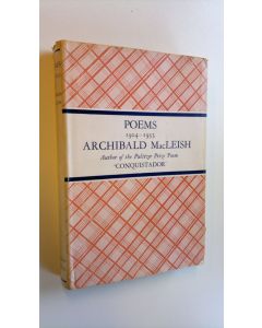 Kirjailijan Archibald MacLeish käytetty kirja Poems 1924 - 1933