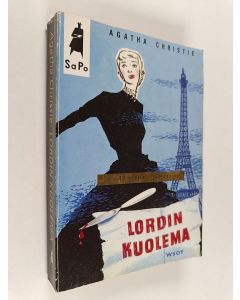 Kirjailijan Agatha Christie käytetty kirja Lordin kuolema