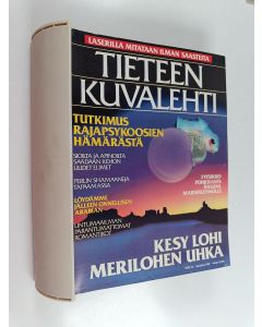 käytetty kirja Tieteen kuvalehti 1987 vuosikerta (puuttuu N:o 1 tammikuu)