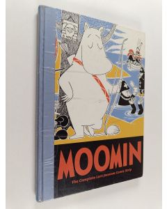 Kirjailijan Lars Jansson käytetty kirja Moomin. Volume seven : The complete Lars Jansson Moomin comic strip