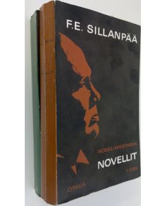 Kirjailijan F. E. Sillanpää käytetty kirja Nobel-mestarin novellit 1-2