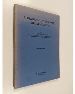 Kirjailijan Allan Barr käytetty teos A diagram of synoptic relationships