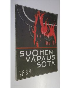 käytetty kirja Suomen vapaussota n:o 1/1935