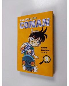 Kirjailijan Gosho Aoyama käytetty kirja Salapoliisi Conan 9 (ERINOMAINEN)