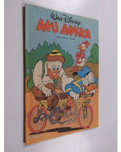 Kirjailijan Walt Disney käytetty teos Aku Ankka 25/1987