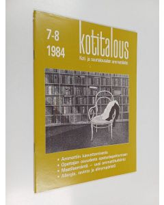 käytetty teos Kotitalous 7-8/1984