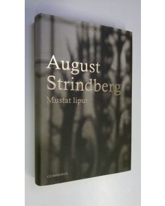 Kirjailijan August Strindberg käytetty kirja Mustat liput