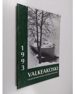 käytetty kirja Valkeakoski 1993 : Valkeakoski-seuran kotiseutujulkaisu