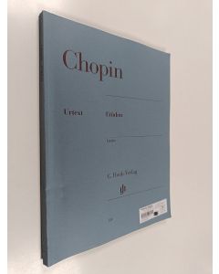 Kirjailijan Ewald Zimmermann käytetty kirja Frédéric Chopin - Etüden