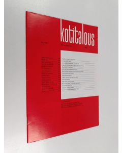 käytetty teos Kotitalous 12/1979