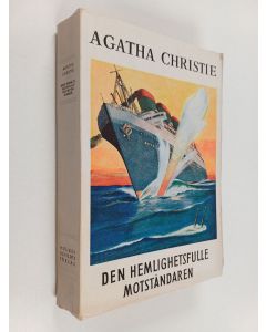 Kirjailijan Agatha Christie käytetty kirja Den hemlighetsfulle motståndaren