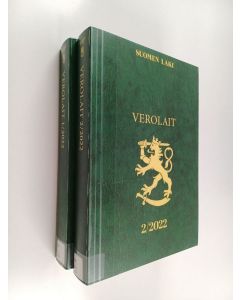 käytetty kirja Verolait 1-2/2022