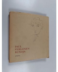 Kirjailijan Paul Verlaine käytetty kirja Paul Verlainen runoja