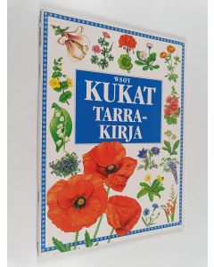 käytetty teos Kukat : tarrakirja