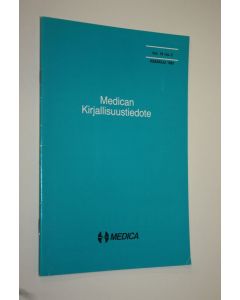käytetty teos Medican kirjallisuustiedote : vol 19 nro 2 kesäkuu 1987