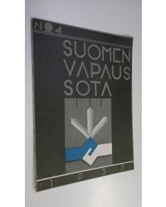 käytetty kirja Suomen vapaussota n:o 4/1935
