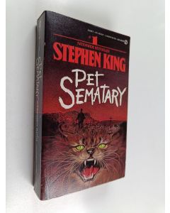 Kirjailijan Stephen King käytetty kirja Pet sematary