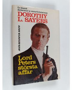 Kirjailijan Dorothy L. Sayers käytetty kirja Lord Peters största affär