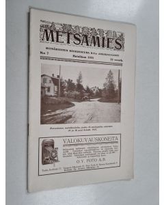 käytetty teos Metsämies 7/1931