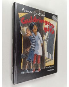 Kirjailijan Anna Jansson käytetty kirja Guldringens gåta