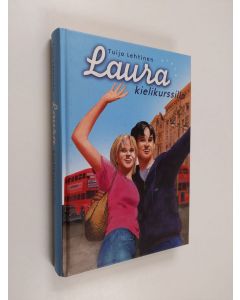 Kirjailijan Tuija Lehtinen käytetty kirja Laura kielikurssilla