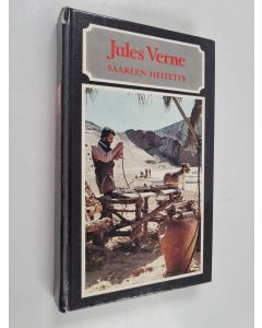 Kirjailijan Jules Verne käytetty kirja Saareen heitetty