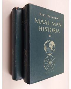 Kirjailijan Veit Valentin käytetty kirja Maailmanhistoria 1-2