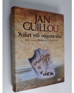 Kirjailijan Jan Guillou käytetty kirja Riket vid vägens slut : den illustrerade utgåvan