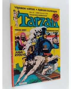 Kirjailijan Edgar Rice Burroughs käytetty teos Tarzan 8/1980