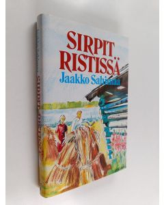 Kirjailijan Jaakko Sahimaa käytetty kirja Sirpit ristissä