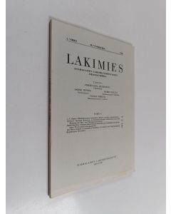 käytetty kirja Lakimies 2/1990 : Suomalaisen lakimiesyhdistyksen aikakauskirja