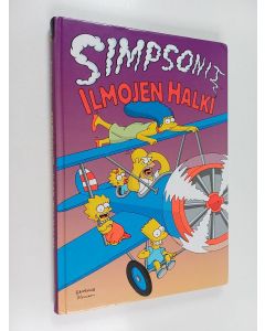 Kirjailijan Matt Groening käytetty kirja Simpsonit : ilmojen halki