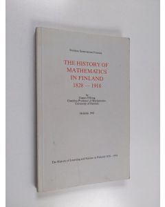 Kirjailijan Gustav Elfving käytetty kirja The history of mathematics in Finland 1828-1918