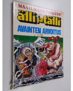 Kirjailijan F. Ibanez käytetty kirja Avainten arvoitus