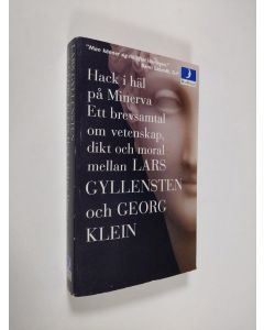 Kirjailijan Lars Gyllensten käytetty kirja Hack i häl på Minerva : ett brevsamtal om vetenskap, dikt och moral