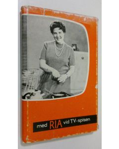 Kirjailijan Ria Wägner käytetty kirja Med Ria vid TV-spisen