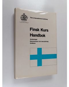 käytetty kirja Finsk kurs : handbok : anvisningar, kommentarer och översättning, ordlistor