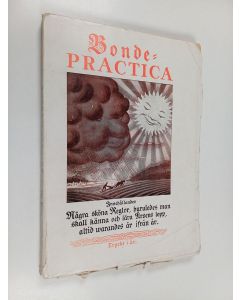 käytetty kirja Bonde-Practica eller vädher-Book