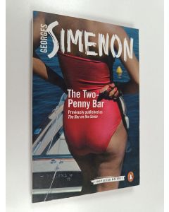Kirjailijan Georges Simenon käytetty kirja The Two-Penny Bar