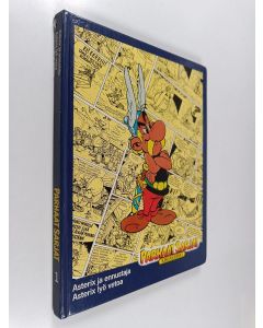 Kirjailijan Rene Goscinny käytetty kirja Asterix ja ennustaja ; Asterix lyö vetoa