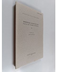 käytetty kirja Memoranda Societatis pro fauna et flora Fennica 44