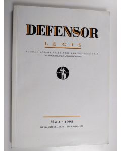 käytetty kirja Defensor legis 4/1998