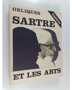 käytetty kirja Obliques Sartre et les arts