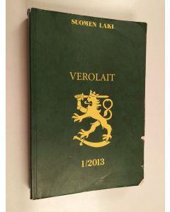 käytetty kirja Verolait 1/2013