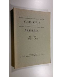 Tekijän Pentti Lempiäinen  käytetty kirja Suomen kirkkohistoriallisen seuran vuosikirja 1972-1973