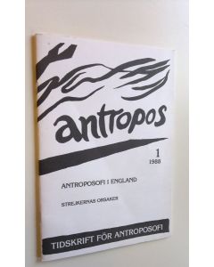 käytetty teos Antropos : 1/1988