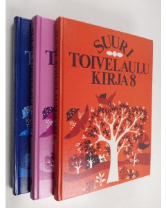 käytetty kirja Suuri toivelaulukirja 8-10 (3 kirjaa)