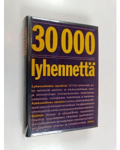 käytetty kirja 30000 lyhennettä