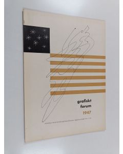 käytetty kirja Grafisk Forum 9/1947