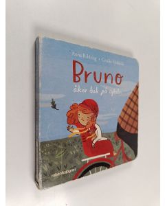 Kirjailijan Anna Ribbing käytetty kirja Bruno åker bak på cykeln